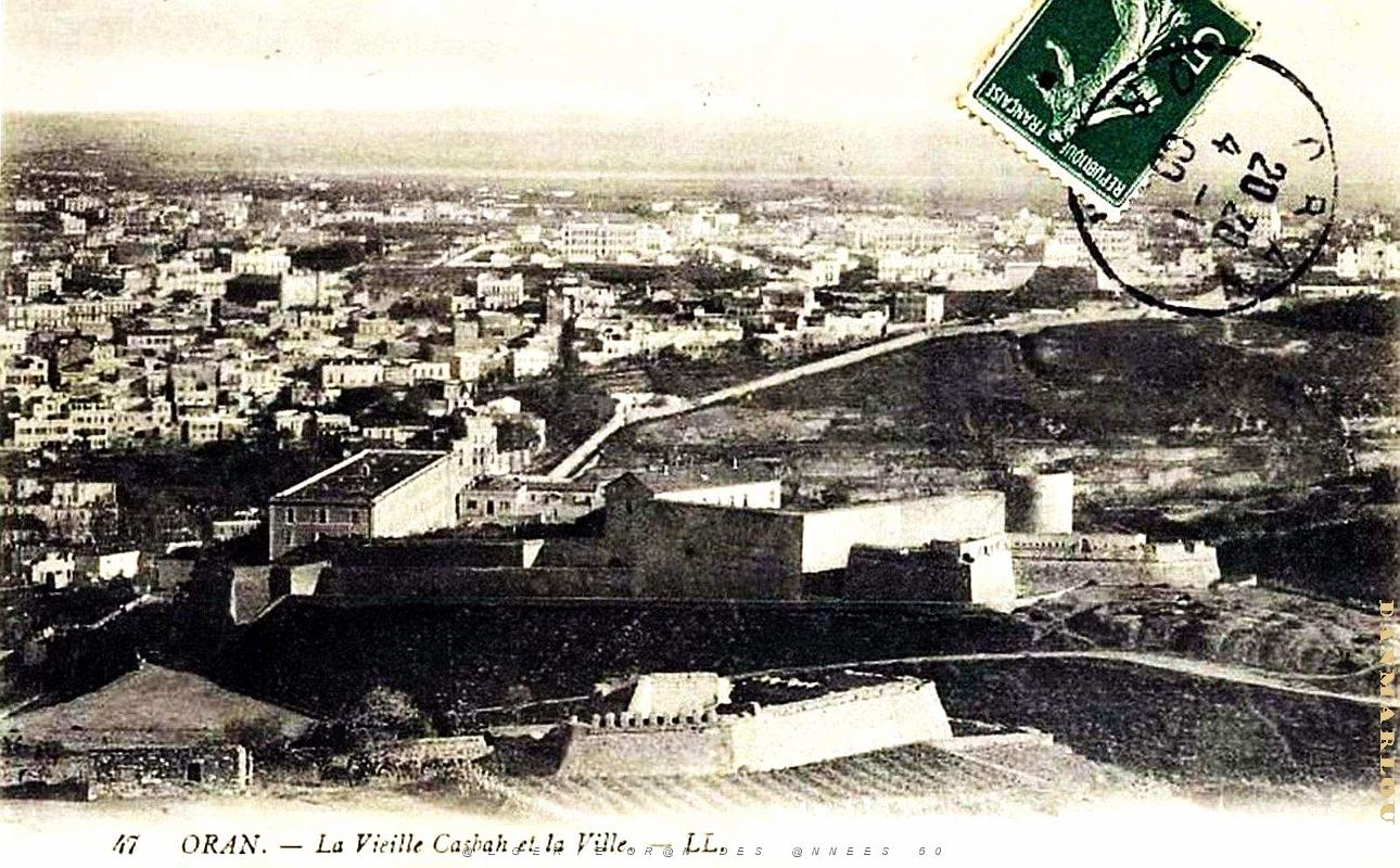 Oran - Casbah et Ville - 1900.jpg